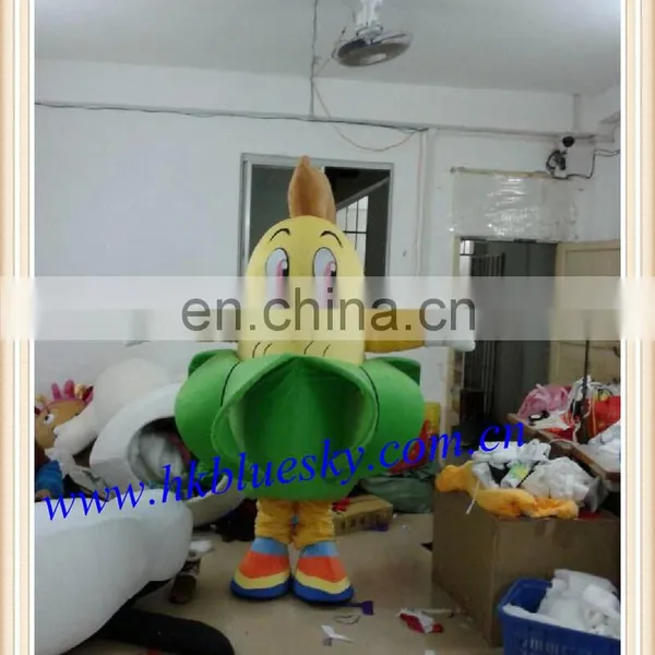 Custom Made Maize Mascot Costume Corn Mascot Costume for Adult