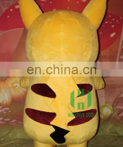 HI CE High Quality Inflatable Pikachu Mascot Costume With 3m High for Adult,inflatable Mascot Costume for Hot Selling photo-2