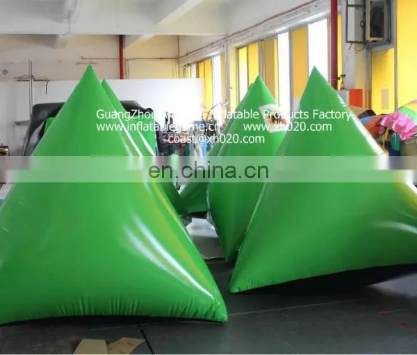 Best Selling Commercial Paintball Triangle Airsoft Inflatable x Bunker x x