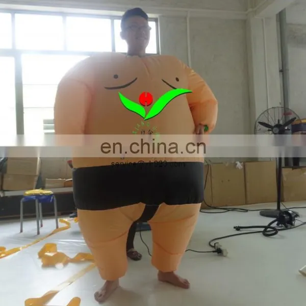 Funny Festival Oxford Cloth Inflatable Adults Sumo Suit Clothes photo-2