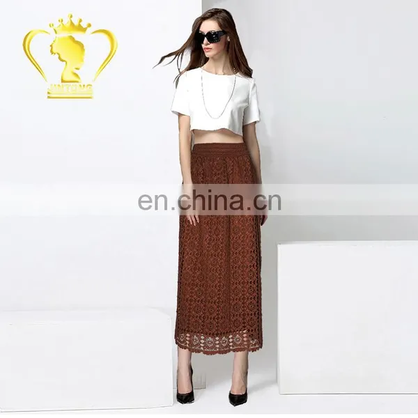 Beautiful Sexy Ladies Long Maxi Lace Skirts Women Maxi Skirts