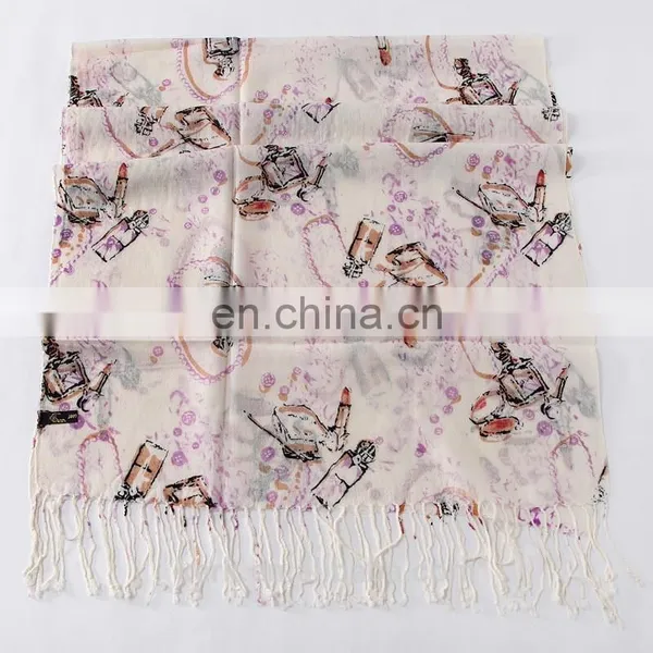 Hot New Soft Wool Cashmere Pashmina Embroidered Shawl Shawls/Scarf Scarves Wrap photo-3