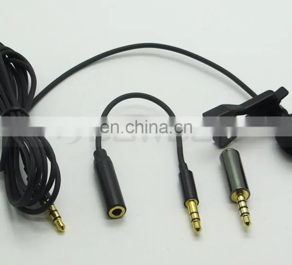 Lavalier Lapel Clip-on Recording Microphone for IOS Devices Android Devices Desktop Computer and Cameras photo-3
