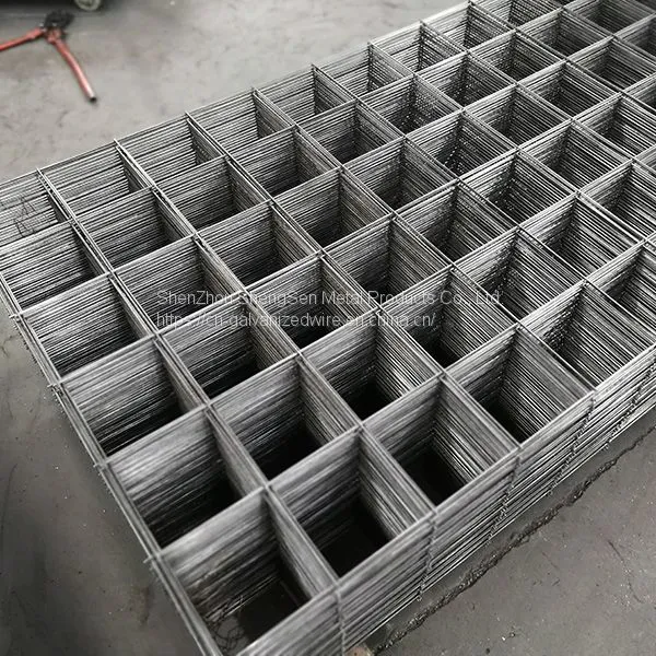 Black or Galvanized Welded Wire Mesh Panel photo-4