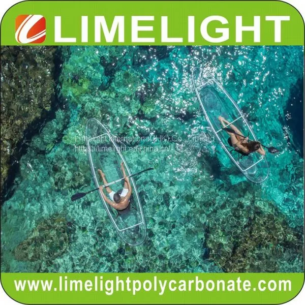 Clear Kayak Crystal Kayak Transparent Kayak Glass Kayak Polycarbonate Kayak photo-5