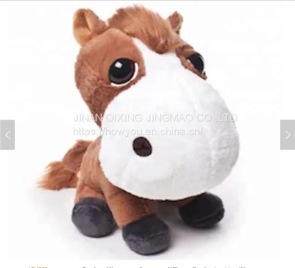 China Factory Wholesale Stuffed Animals Horse Plush Toy photo-2