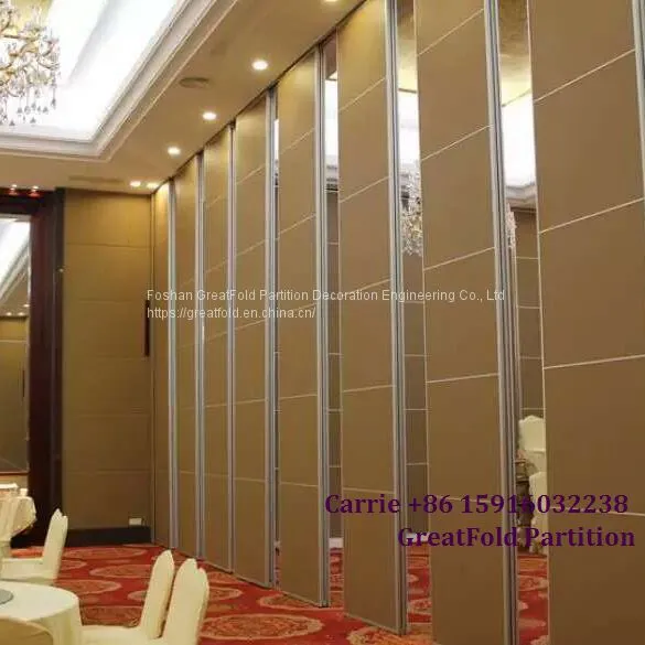 Mobile Folding Partitions Wall Melamine Meeting Room Sliding Partition in Chennai photo-5