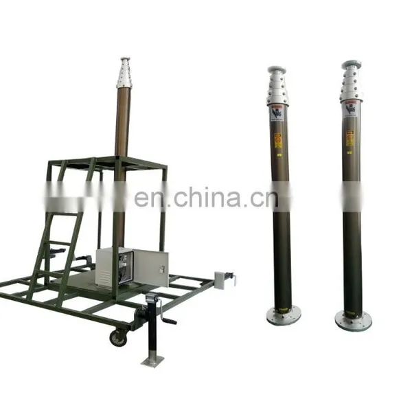 Pneumatic Telescoping 8m Mobile Camera Security Mast photo-2