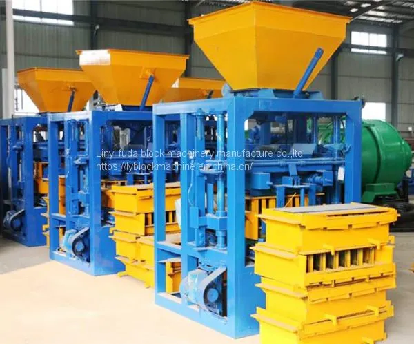 QT4-24Big Capacity Cement Block Making Machine Concrete Interlock Brick Making Machine photo-5