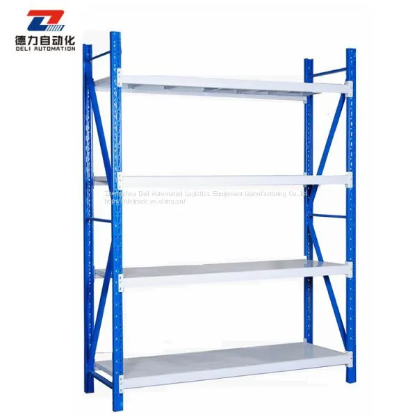 Light Duty Boltless 5 Tier Shelves Garage 4 Tier Shelf Shelving Racking System photo-2