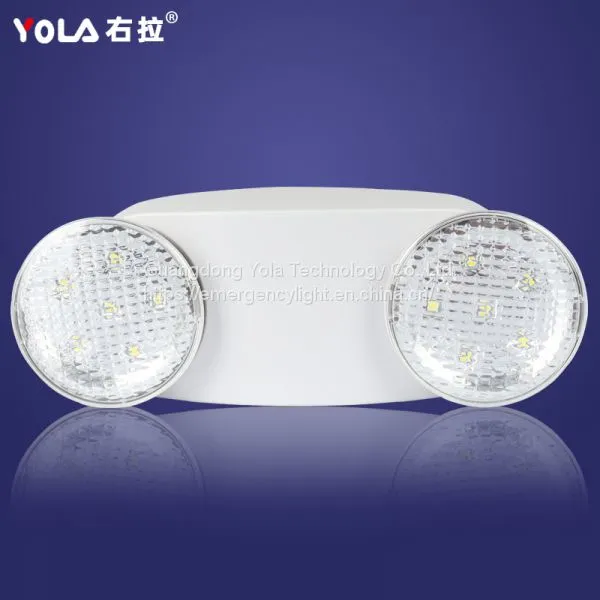 Wall Mounted Twin Spot Automatic Emergency Light Home Hotel Lights photo-2