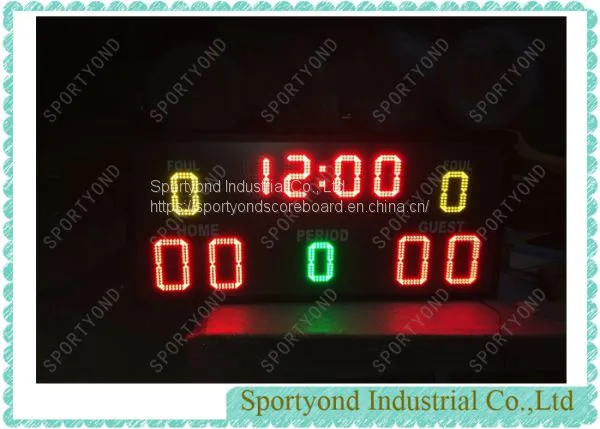 Football Stadium Digital Futsal Scoreboard