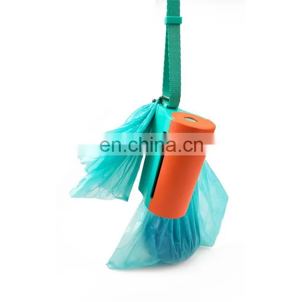 Dog Poop Bag Dispenser Poop Waste Bag Holder Dispenser With LED Flashlight Dog Poop Bag With LED photo-4