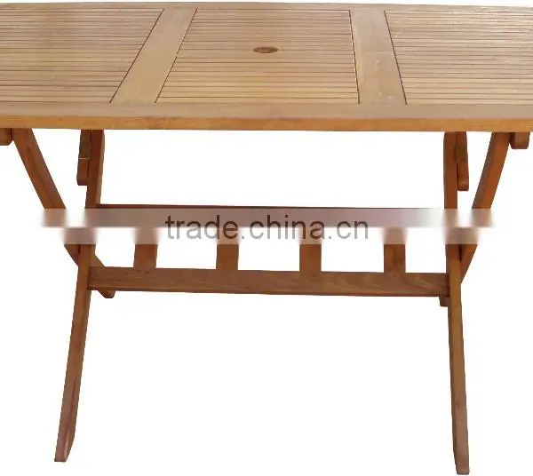 Wood Folding Table - Folding Garden Table - Made in Vietnam