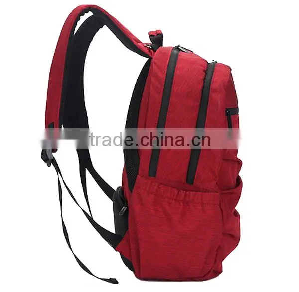 Fashion Red Fancy Canvas Diaper Bag photo-3