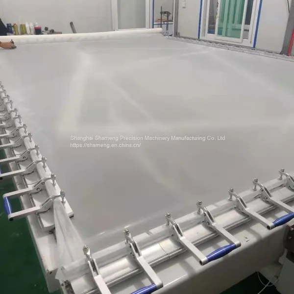 Машина для растяжки экрана с высокой точностью и высоким натяжением
