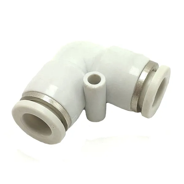 PV Series 2 Way L Type Elbow Plastic Tube-to-tube Quick Connector Pneumatic Push In Fittings photo-5