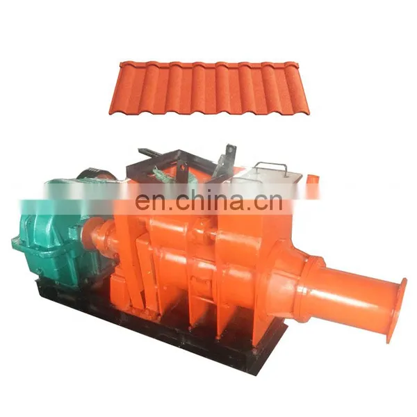 Vacuum Small Cheap High Quality Clay Title Brick Extruder Machine photo-2