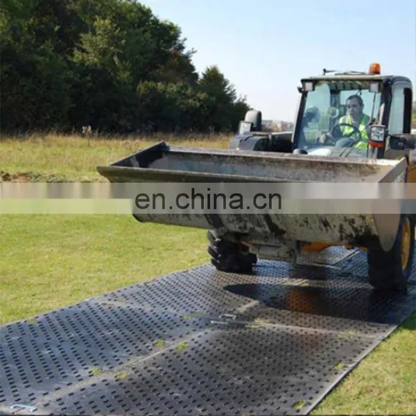 Plastic Pavement 4x8 ft Ground Protection Mats Uhmwpe Sheets Plastic Sheet 19 mm photo-4