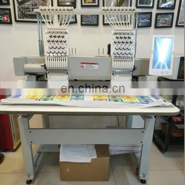 Computerized Automatic High Speed 3D Computer Embroidery Machine Industrial Flat Embroidery Machine photo-5