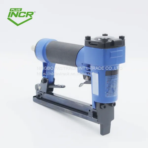 Hot Sale Durable 22gauge Fine Crown Air Pneumatic Nb-fastrack Staple Gun Air Stapler 1416 for Furniture Decoration photo-2