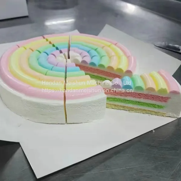 Automatic Slicing Machine to Cut Bouncy Prown Cracker Steamed Dough photo-3