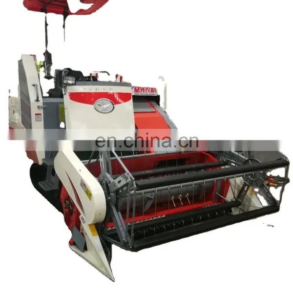 2020 Hot Sell Grain Machine Grain Harvester Agriculture Machine Harvester Luckystar Rice Combine Harvester 118+