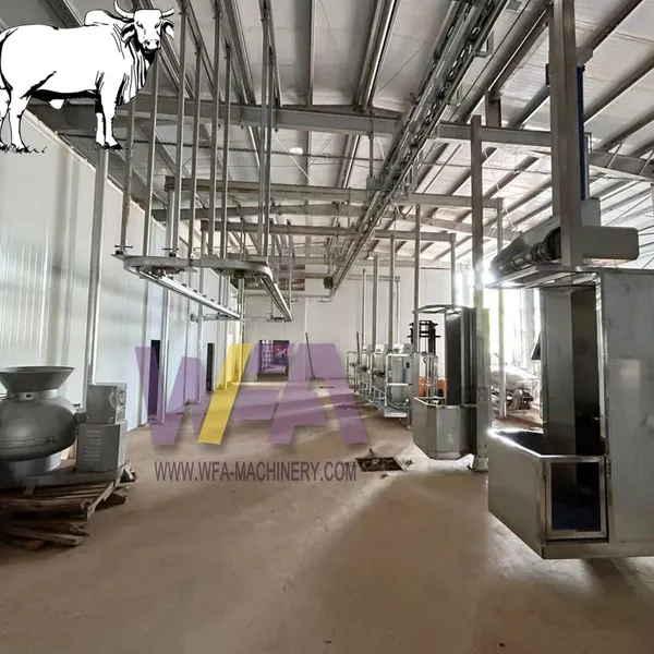 Freely Design Complete Cow Slaughter Line Equipment of Turnkey Project Solution Cattle Abattoir Machine photo-2
