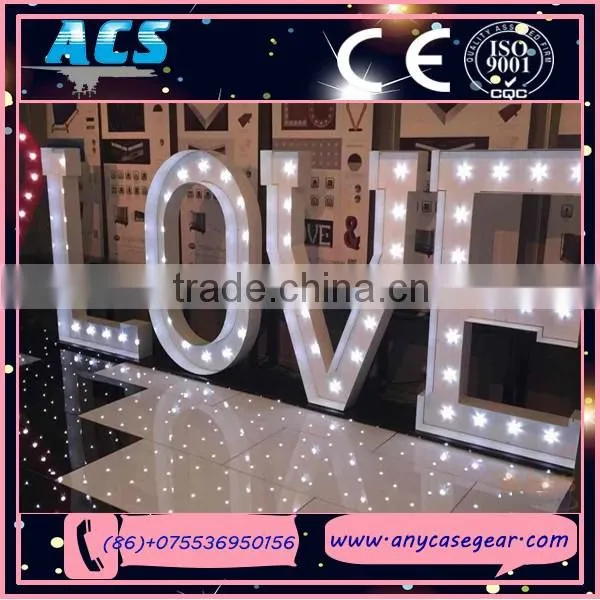 ACS High Quality Wedding/party Decoration Lighted Giant Love Letters photo-3