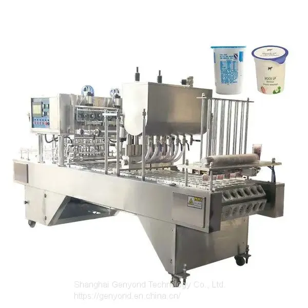 Yougurt Cup Filling Sealing Machine