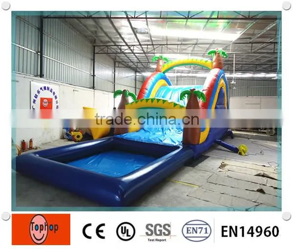 2016 Hot Sale Giant Inflatable Pool Water Slide for Kids and Adults photo-5