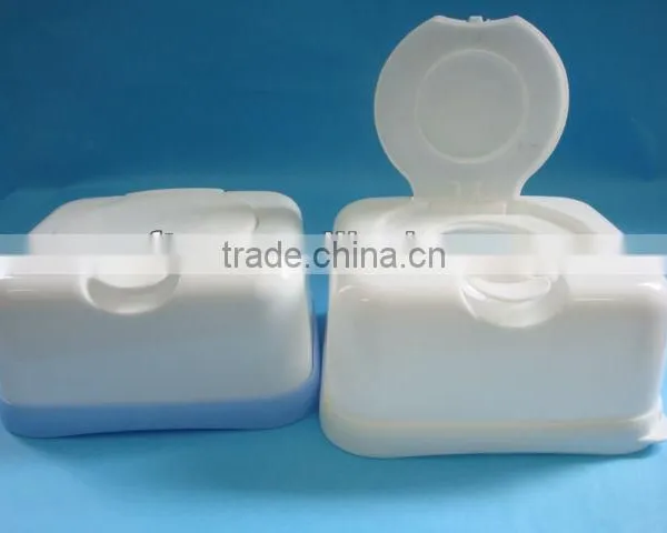 Plastic Wet Wipe Box in Round Shape for 80-120pcs Wipes/plastic Container for Wet Wipes photo-6
