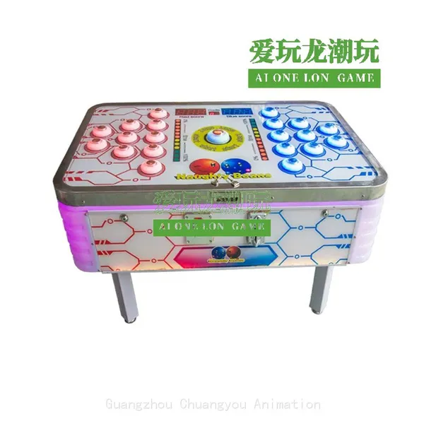 Double-player Tablet Patting Joy Bean-Beating Competitive Battle Game Machine photo-2