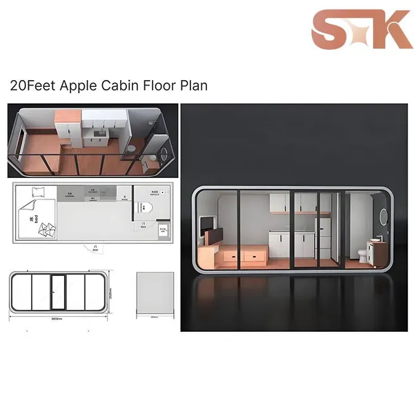 SXKON 20FT Apple Cabin photo-3