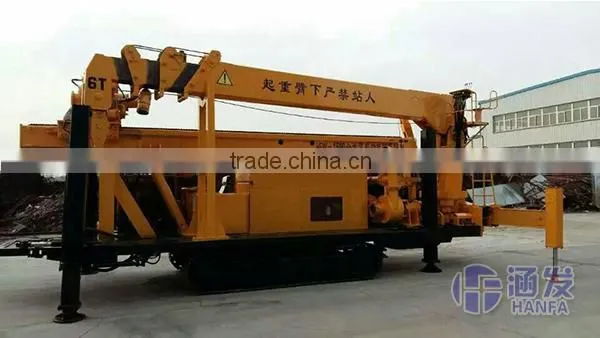 High Efficiency Rock Drilling Machine Small Water Well Drilling Rig photo-5
