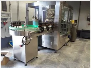 Rotary Glass Bottle Cleaning Sterilization Washing Machine for Honey Jars