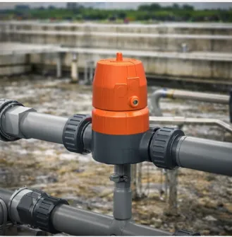 PVC Diaphragm Valve Fail Safe Close FC for Water Treatment Chemical System photo-2
