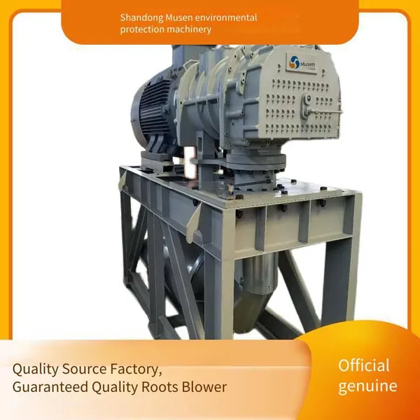 Roots Blower, Made of Cast Iron and Stainless Steel, Customizable, 11kw, for Conveying Gas and Powder Materials, Aquaculture Aeration photo-5