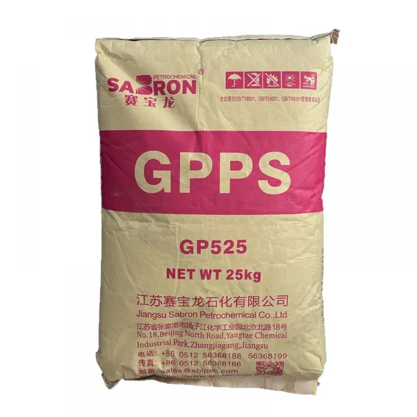GPPS Granules 525 - High Transparency Polystyrene for Injection Molding