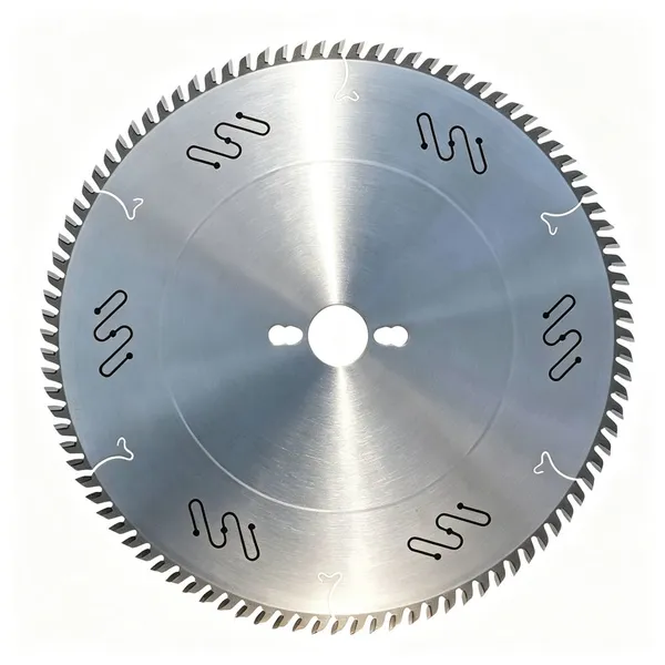 75Cr1 Woodworking Saw Blade 254mm 60T TCG for Plywood Cutting - AOMJNG