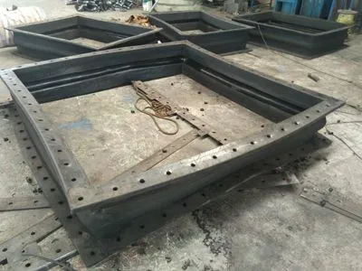 Square Rubber Soft Joint With Bolt Holes for Dust Collection & Air Handling Unit photo-4