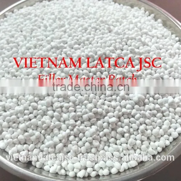 Vietnam Lat Ca High Quality 90% CaCO3 Filler Masterbatch photo-2