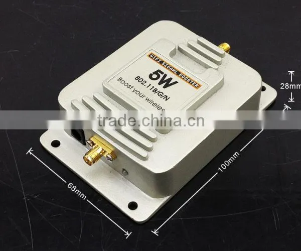 China Factory Price Wireless Extender, 2.4g 5w Indoor 2 km Cover Range Wifi Signal Booster photo-3