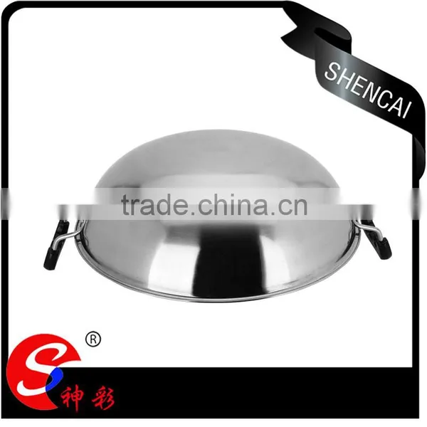 New Design Stainless Steel Frying Pan/ Balti Dish Cooking/ Kitchen Tool Set photo-3