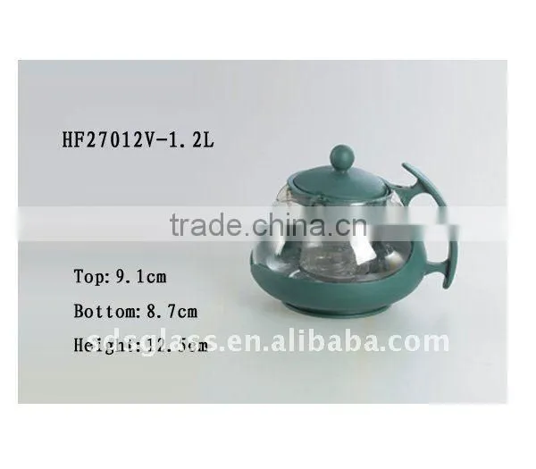 Machine Blown Glass Drinking Jug