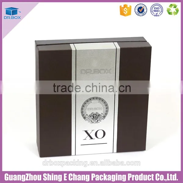 Professional Printing Technology Rigid Paper Wine Present Packaging Box photo-2