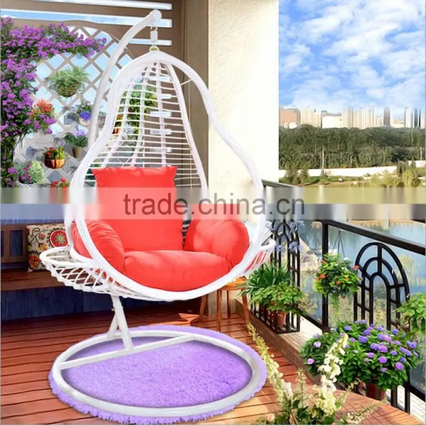 New Design Rattan Hanging Indoor Swing Bubble Chair For Kids Teardrop Swing Chair photo-3