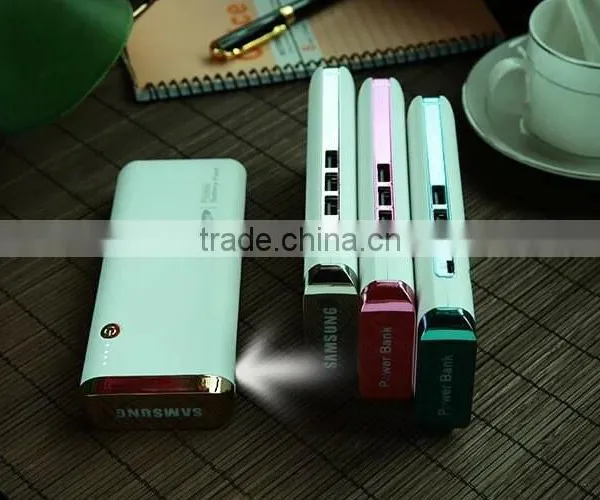 Color Changing 3 Usb Universal New Power Bank Charger photo-6