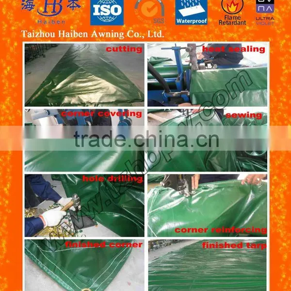 PVC Laminated Tarpaulin for Cover Truck photo-4