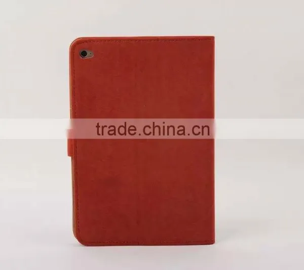 Squirrel Grain Leather Flip Case for IPad Mini 4 Wallet Cover Case With Card Slot MT-5298 photo-4